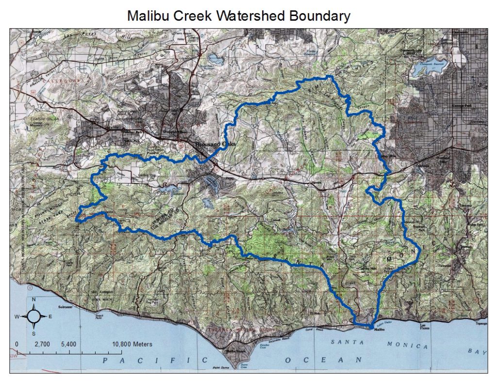 Malibu Topo Landscape