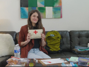 Arezo and first aid video series still